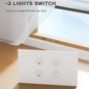 Tuya Smart Curtain and Light Switch