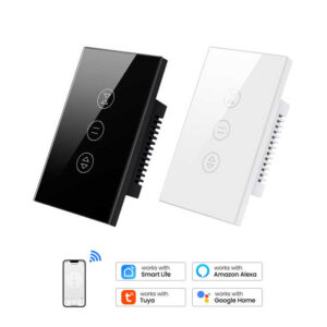 US Standard 120 Type Tuya Smart Single WiFi Curtain Switch