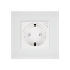 Tuya Smart WiFi EU Wall Socket with Energy Monitoring - 16A Smart Life Power Outlet